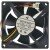 Mitsubishi MMF-08G24ES AN7 DC 24V 0.13A 2 Wires 8025 Axial Cooling Fan