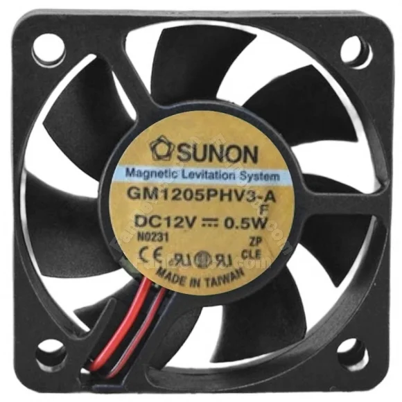 Sunon GM1205PHV3-A DC 12V 0.5W 2 / 3 Wires Axial Cooling Fan