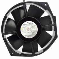 STYLE FAN S15D20-W AC 200V 33/30W 2 Wires Ball Bearing Cooling Fan