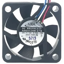 ADDA AD0412HB-G7B 12V 0.10A DC Brushless 4 Wires Axial Cooling Fan