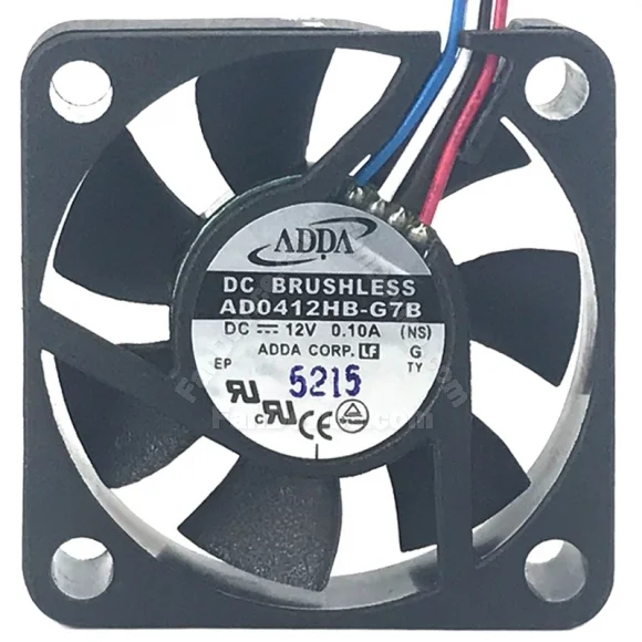 ADDA AD0412HB-G7B 12V 0.10A DC Brushless 4 Wires Axial Cooling Fan