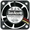 Sanyo 109P0412G3D073 12V 0.31A 3 Wires Axial Cooling Fan