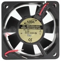 ADDA AQ0612MB-A70GL 12V 0.14A DC Brushless 2 Wires Axial Cooling Fan