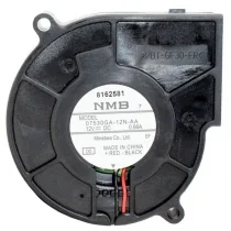 NMB 07530GA-12N-AA DC 12V 0.66A 2 Wires Blower Cooling Fan