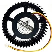 SFENGDA SFD-B1212VHF DC 12V 0.50A 3 Wires Cooling Fan