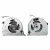 CPU & GPU Fan for DELL Vostro 15-7570 7580 P71F