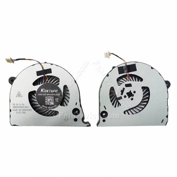 CPU & GPU Fan for DELL Vostro 15-7570 7580 P71F