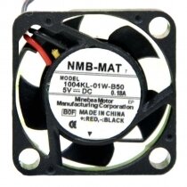 NMB-MAT 1004KL-01W-B50 DC 5V 0.18A 2 Wires / 3 Wires Axial Cooling Fan