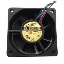 ADDA AD0612MB-C76GL DC 12V 0.13A 3 Wires Axial Cooling Fan