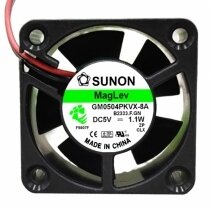 Sunon GM0504PKVX-8A DC 5V 1.1W 2 Wires / 3 Wires Axial Cooling Fan
