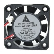 Delta AFB0412MA DC 12V 0.1A 2 Wires Axial Cooling Fan