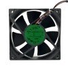 ADDA AD0812UX-A70GL DC 12V 0.30A 2 Wires Axial Cooling Fan