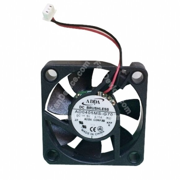 ADDA AD0405MS-G70 DC 5V 0.11A 2 Wires Axial Cooling Fan