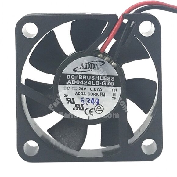 ADDA AD0424LB-G70 DC 12V 0.07A 4010 Axial Cooling Fan