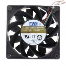 AVC 2B12038B48M DC 48V 0.54A 12038 Axial Ball Bearing Cooling Fan