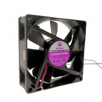 Bi-Sonic BP802512M-03 DC 12V 0.2A 2 Wires Axial Cooling Fan