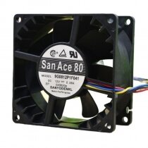 Sanyo Denki San Ace 80 9G0812P1F041 DC 12V 0.58A 2 Wires / 3 Wires / 4 Wires Axial Cooling Fan