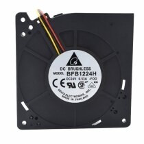 Delta BFB1224H DC 24V 0.53A 2 Wires / 3 Wires Blower Cooling Fan