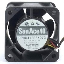 Sanyo Denki San Ace 40 9PH0412P3K073 DC 12V 0.5A 4028 PWM Axial Cooling Fan