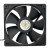 Delta WFB1224HB DC 24V 0.32A 2 Wires Axial Cooling Fan