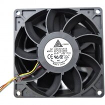 Delta FFC0912DE DC 12V 1.5A 2 Wires / 3 Wires / 4 Wires Axial Cooling Fan