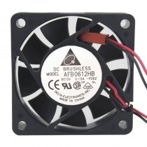 Delta AFB0612HB DC 12V 0.15A 2 Wires / 3 Wires Axial Cooling Fan