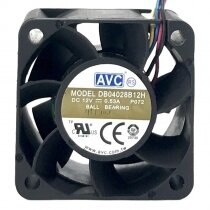 AVC DB04028B12H DC 12V 0.53A 4028 Axial Cooling Fan
