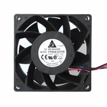 Delta FFB0812VHE DC 12V 0.57A 2 Wires / 3 Wires Axial Cooling Fan
