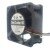 Sanyo Denki San Cooler 60 9A0612S4D05 DC 12V 0.17A 6025 Axial Cooling Fan