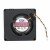 AVC BAZA0715R2U DC 12V 0.5A 3 Wires Axial Cooling Fan