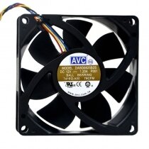 AVC DASD0825B2S DC 12V 1.20A 8025 Axial Ball Bearing Cooling Fan