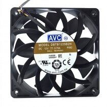 AVC DBTB1225B2H DC 12V 0.75A 12025 Axial Ball Bearing Cooling Fan