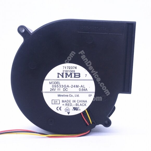 NMB 09533GA-24M-AL DC 24V 0.64A 9533 Blower Cooling Fan