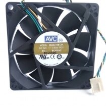 AVC DS08015B12H DC 12V 0.50A 2 Wires / 3 Wires / 4 Wires Axial Cooling Fan