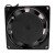 JIU LONG G8025HA2BLX AC 220V 0.08A 2 Wires Axial Cooling Fan