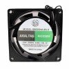 JIU LONG G8025HA2BLX AC 220V 0.08A 2 Wires Axial Cooling Fan