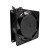 JIU LONG G8025HA2BLX AC 220V 0.08A 2 Wires Axial Cooling Fan