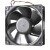AVC F1238B12M DC 12V 0.4A 12038 Axial Ball Bearing Cooling Fan