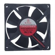 Bi-Sonic SP802512L 03 DC 12V 0.15A 8025 Axial Brushless Cooling Fan