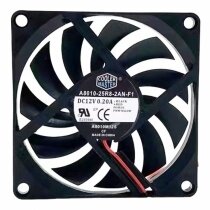 Cooler Master A8010-25R8-2AN-F1 DC 12V 0.20A 8010 Axial Cooling Fan