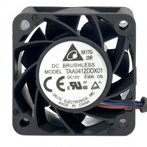 Delta TAA0412DDX01 DC 12V 0.90A 4020 Axial Cooling Fan