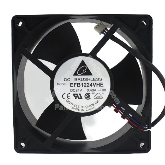 Delta EFB1224VHE DC 24V 0.40A 12038 Axial Cooling Fan
