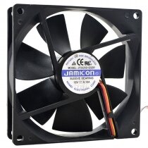 JAMICON JF0925S1ESBR DC 12V 0.10A 9025 Axial Sleeve Bearing Cooling Fan