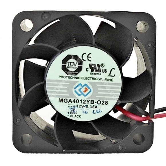 MAGIC MGA4012YB-O28 DC 12V 0.38A 4028 Axial Cooling Fan