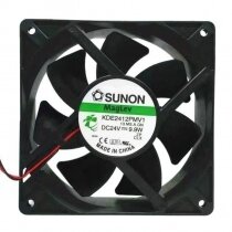 Sunon KDE2412PMV1 13.MS.A.GN DC 24V 9.9W 2 Wires / 3 Wires Axial Cooling Fan