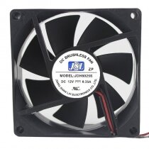 JSL JDH8025S DC 12V 0.35A 8025 Axial Brushless Cooling Fan