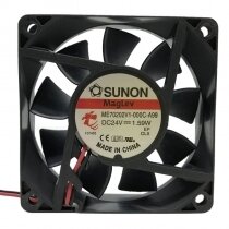 Sunon ME70202V1-000C-A99 DC 24V 1.59W 2 Wires Axial Cooling Fan