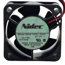 Nidec D04G-12TS1 01(H) DC 12V 0.11Amp 4020 Axial Cooling Fan