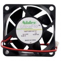 Nidec UltraFlo H60T12BS13A7-01 DC 12V 0.22A 6025 Axial Cooling Fan