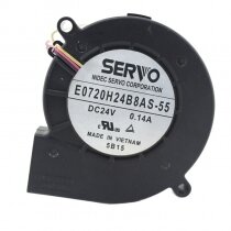 Servo E0720H24B8AS-55 DC 24V 0.14A 7020 Blower Cooling Fan
